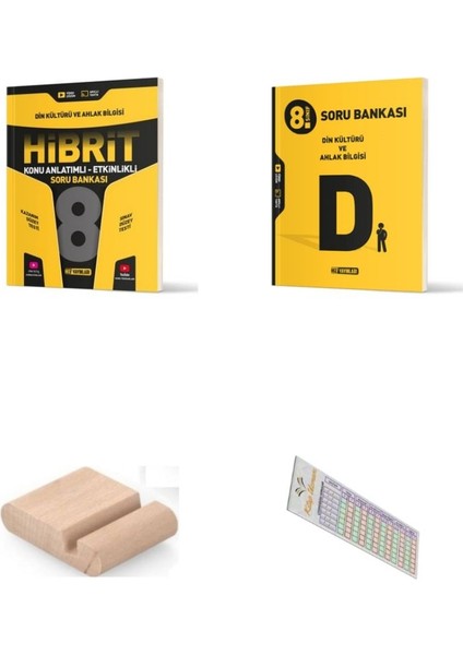 Hız 8.sınıf Din Hibrit + Soru Bankası Lgs 2026 + Telefon Tutucu + Çözüm Ayracı