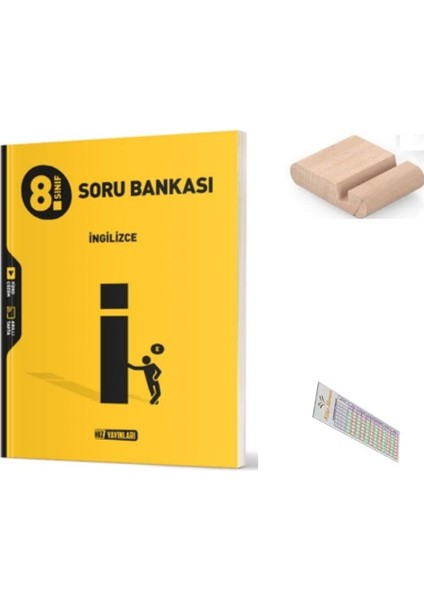 Hız 8. Sınıf Ingilizce Soru Bankası Lgs 2026 + Telefon Tutucu + Çözüm Ayracı