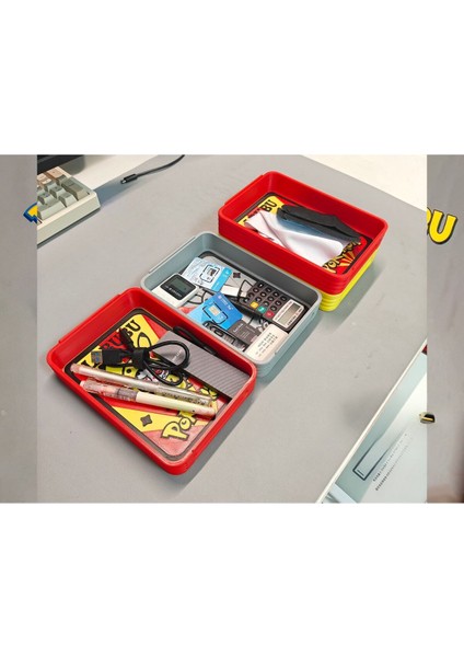 Kırmızı Labubu ile Pokemon Temalı Eğlenceli Kutu Seti fiyatları