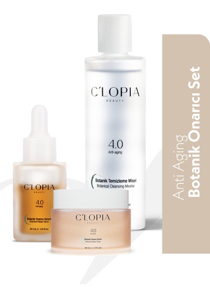4.0 Anti-Aging Botanik Onarıcı Set