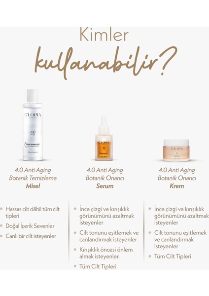 4.0 Anti-Aging Botanik Onarıcı Set modelleri