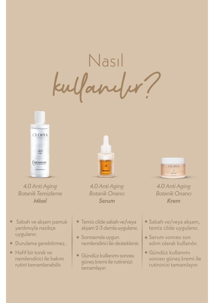 4.0 Anti-Aging Botanik Onarıcı Set fırsatları