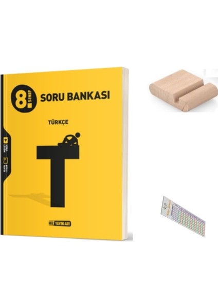 Hız 8. Sınıf Türkçe Soru Bankası Lgs 2026 + Telefon Tutucu + Çözüm Ayracı