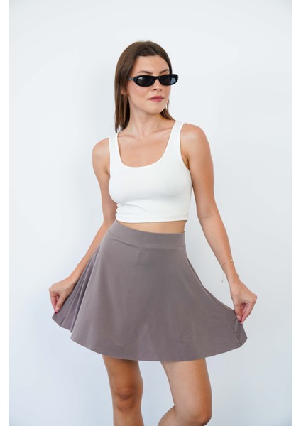 Şort Etek-Vizon indirimleri