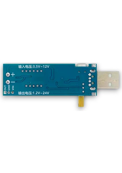 Dc-Dc 5V - 3.5V / 12V USB Step Up - Down Göstergeli Power Modül - Regülatör Modülü fiyatları
