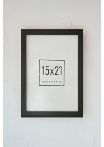 A5 Boyutunda (15X21) 2mm Kalınlığında Mat Camlı Çerçeve