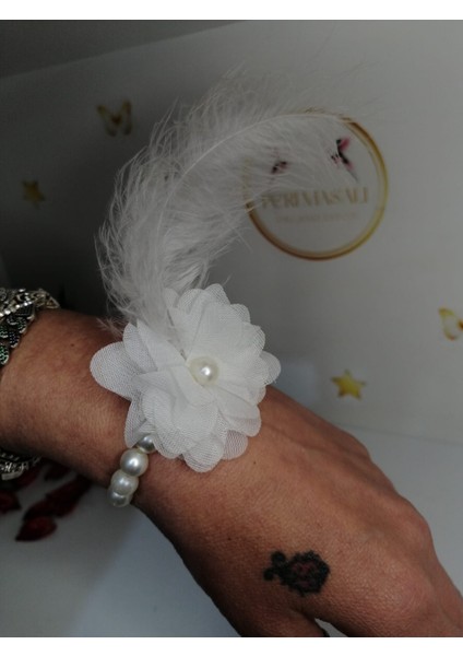 Çiçekli Nedime Bilekliği Söz, Nişan, Düğün, Kına, Nikah,hediyelik -15 Adet fiyatları