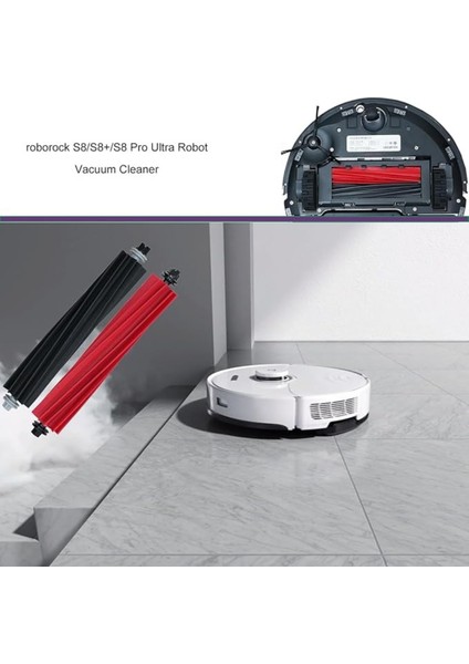 Roborock Q5 Pro, q5 Pro Plus Uyumlu 1 Çift 2 Adet Ana Fırça Takımı indirimleri