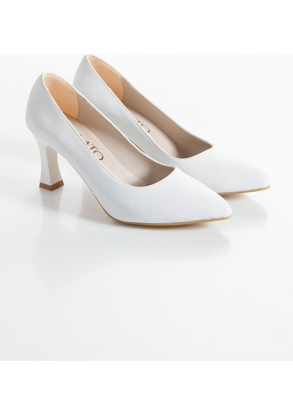 Bej Kadın Topuklu Ayakkabı Iş Günlük ve Özel Gün fırsatları