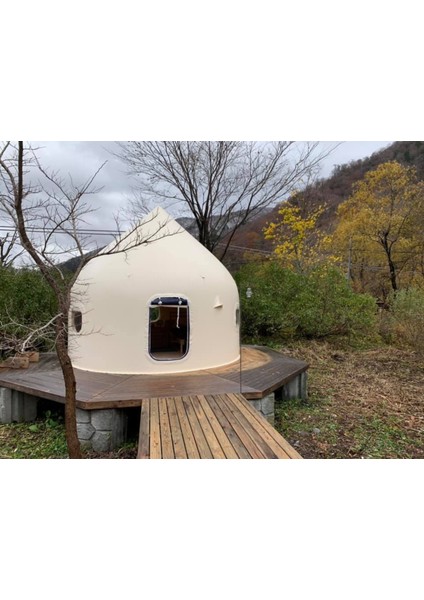 Anlık Ev-İnstant House-Japon Patentli Ürün-Renk:Beyaz.M Yaklaşık 15 m2