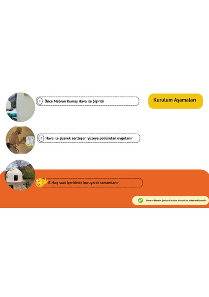 Anlık Ev-İnstant House-Japon Patentli Ürün-Renk:Beyaz.M Yaklaşık 15 m2