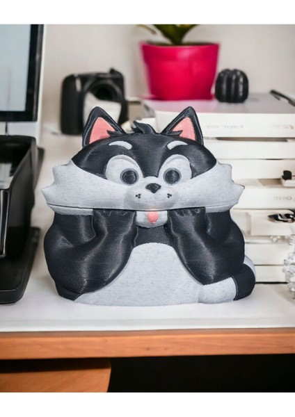 Çok Renkli Kedi Kulaklık Saklama Kutusu, Mesajla Nesil Bilgisi Eklenebilir modelleri