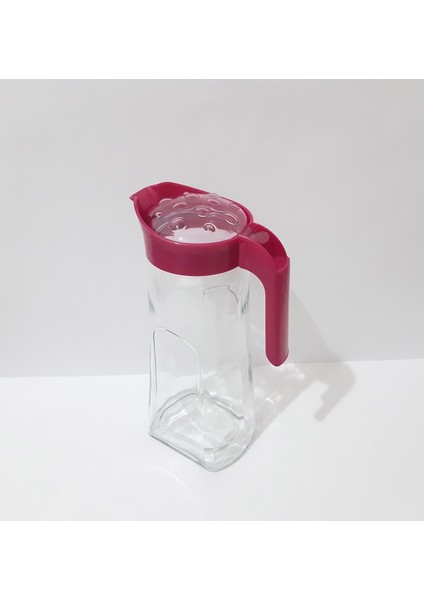 1400 ml Kapaklı Cam Sürahi