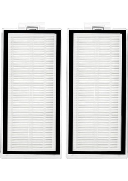 Roborock Q8 Max, q8 Max Plus Uyumlu Hepa Filtre Yedek Parça Seti- 2 Adet