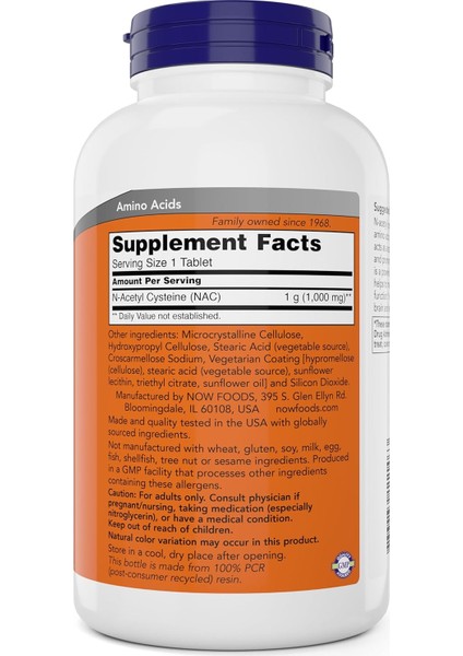 1,000 mg NAC Powerful Immune N-Acet.yl Cystei Ne Molybdenum Selenium fiyatları