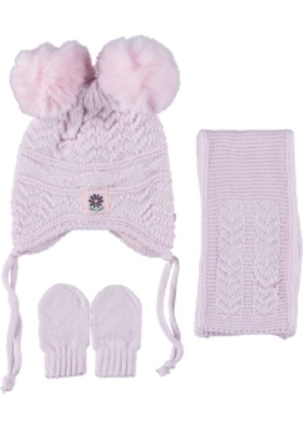 Kız Bebek Şapka Takımı