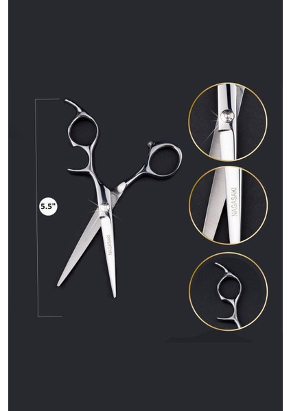 Yüksek Kaliteli Saç Kesim Makası 5.5" No 24, Profesyonel Kullanım Için Ideal fiyatları