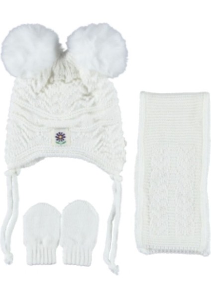 Kız Bebek Şapka Takımı
