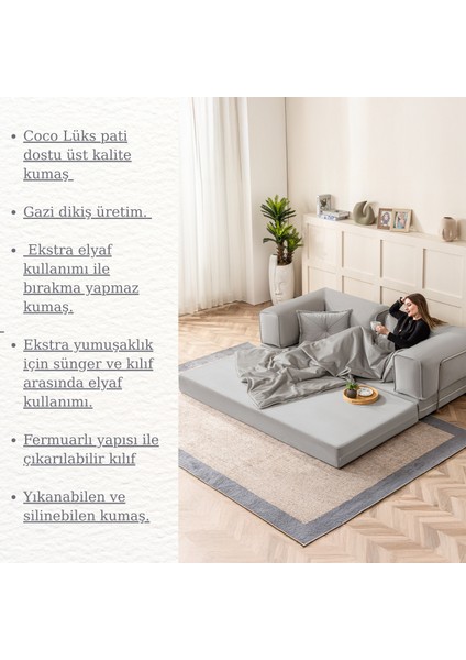 Legom 2 Kişilik Yorganlı Aktivite Koltuk & Açılabilir Yatak & Çok Amaçlı Modern Sünger Koltuk modelleri