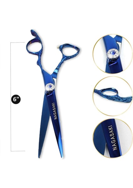 6" Kuaför Saç Kesim Makası No 67, Profesyonel Berber Araçları fiyatları