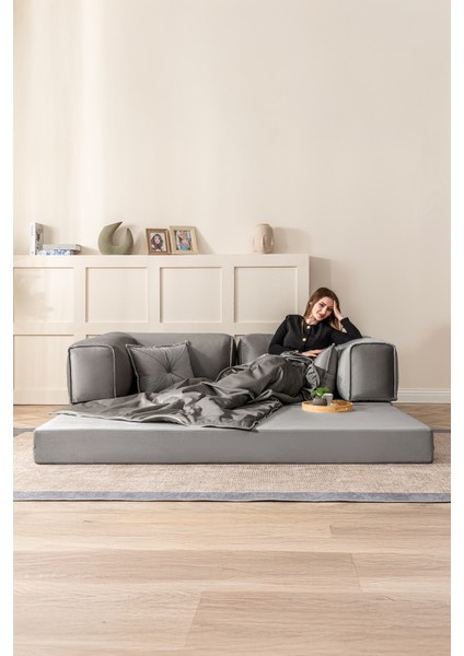 Legom 2 Kişilik Yorganlı Aktivite Koltuk & Açılabilir Yatak & Çok Amaçlı Modern Sünger Koltuk fırsatları