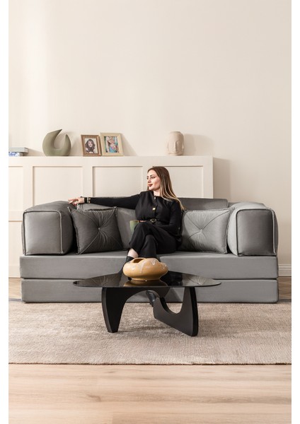 Legom 2 Kişilik Yorganlı Aktivite Koltuk & Açılabilir Yatak & Çok Amaçlı Modern Sünger Koltuk