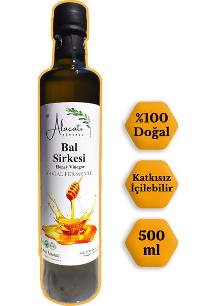 Bal Sirkesi Doğal Fermantasyon 500 ml fırsatları