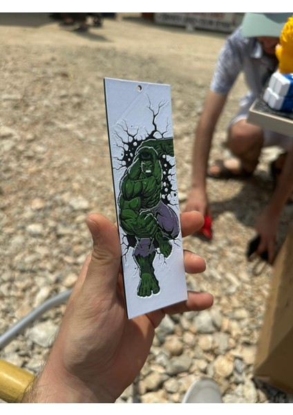 Kabartmalı 3D Güç Temalı Kitap Ayracı (5 x 15 Cm, Pla) – Hulk’un Gücüyle Yanınızda fırsatları