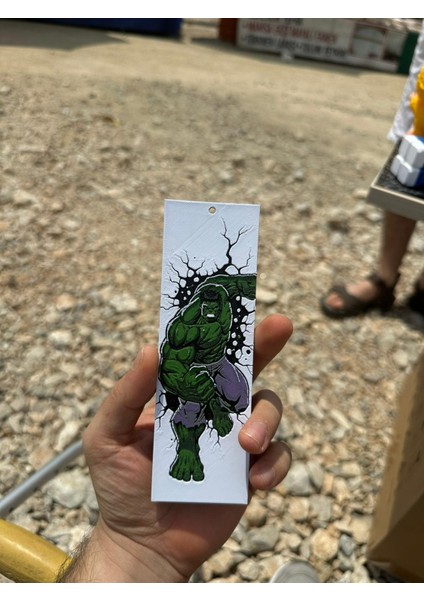 Kabartmalı 3D Güç Temalı Kitap Ayracı (5 x 15 Cm, Pla) – Hulk’un Gücüyle Yanınızda indirimleri