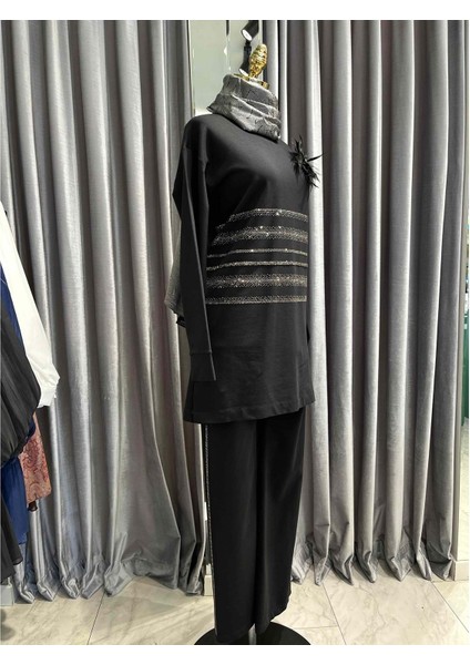 Zafira Carleen Ikili Takım - Siyah - 1