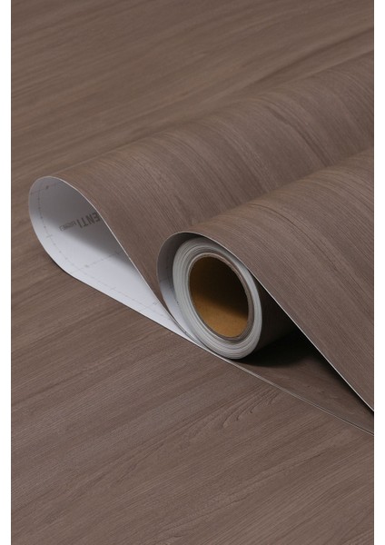 Yapışkanlı Folyo - Naturel Koyu Dişbudak Kaplama Kağıdı - Mobilya Duvar Kapı - 120CM Genişli - KW255
