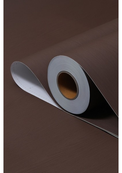 Yapışkanlı Folyo - Minimal Ahşap Ceviz Kaplama Kağıdı - Mobilya Duvar Kapı - 120CM Genişlik - MW757