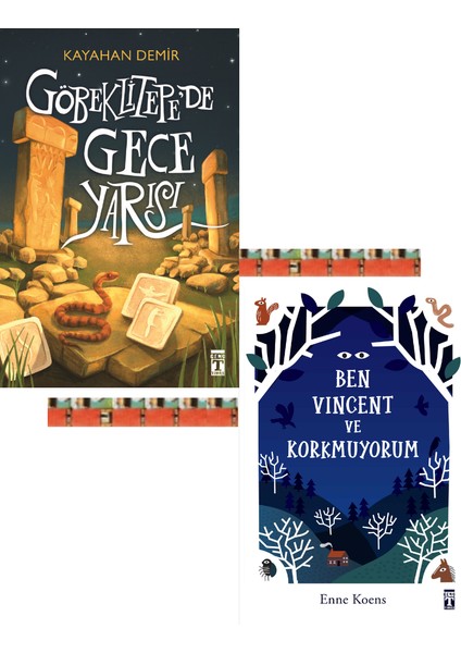 6.7. Sınfı- Göbeklitepede Gece Yarısı, Ben Vincent ve Korkmuyorum (2kitap)