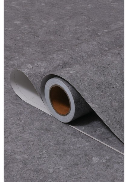 Yapışkanlı Folyo - Füme Granit Kaplama Folyosu - Mobilya Duvar Kapı - 120CM Genişlik - ST671