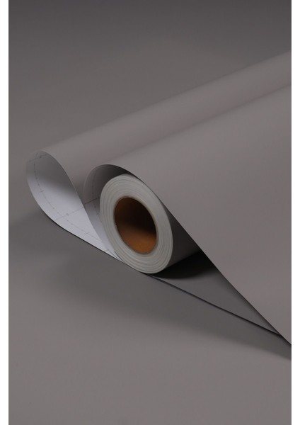 Yapışkanlı Folyo - Super Mat Vizon - Mobilya Duvar Kapı - 120CM Genişlik - SM942