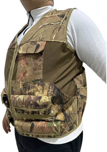 Meşe Desen Avcı Yeleği - 30 Fişek Kapasiteli - 12 Kalibre modelleri