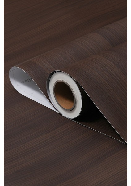 Yapışkanlı Folyo - Real Ceviz Duvar Kaplama Paneli - Mobilya Duvar Kapı - 120CM Genişlik - VW824