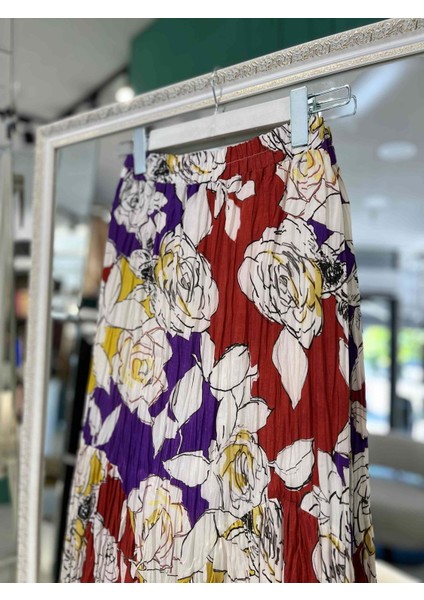 Lisa Çiçek Desenli Etek - Desenli - 1 fiyatları