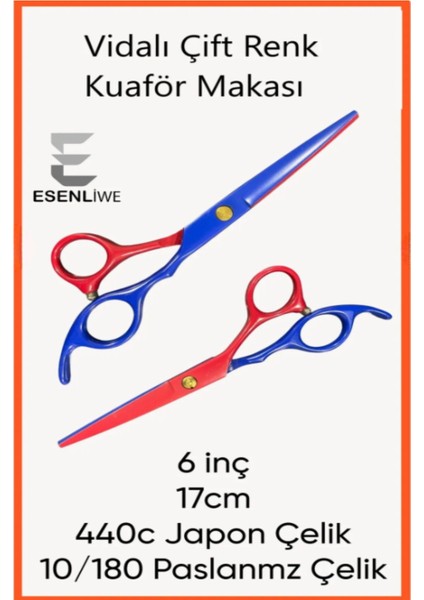Deri Çantalı 3 Parça Saç Kesim Makas Seti, Kaliteli ve Şık Tasarım modelleri
