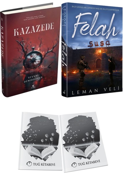 Felah Ciltli ve Kazazede 3 Ciltli Şevval Demirdöğer 2li Set + Hediyeli
