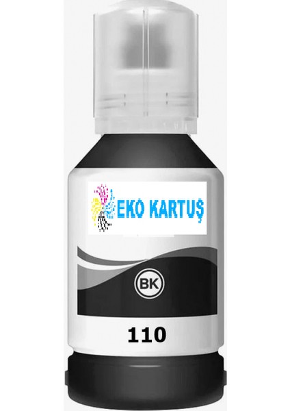 Epson 110 Muadil Yüksek Kapasiteli Siyah Mürekkep