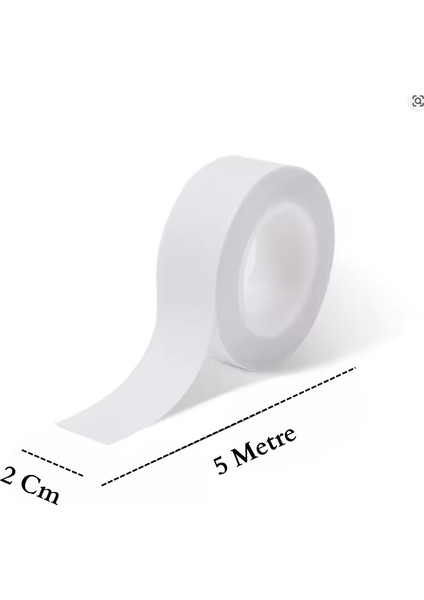 Şeffaf Göğüs Bandı Çift Taraflı Elbise Sabitleyici Bant Görünmez Vücut Yapışkanlı Bant 5 Metre 2 cm En fiyatları