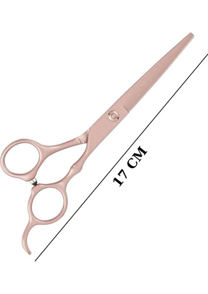 Mat Pink Düz Uçlu Çelik Saç Kesim Makası, Kuaför ve Berberler Için Uygun fiyatları