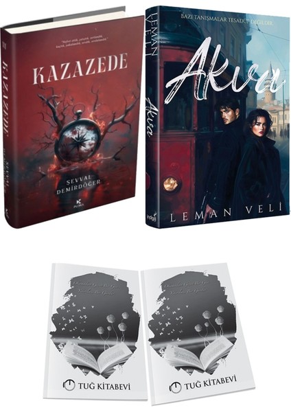 Akva Ciltli ve Kazazede 3 Ciltli Şevval Demirdöğer 2li Set + Hediyeli