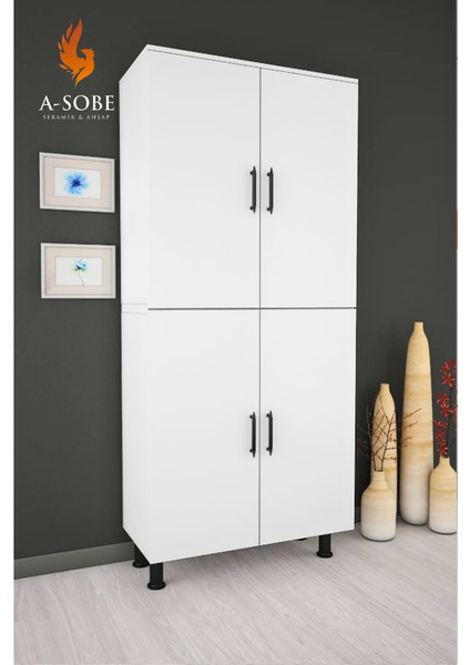 A‑sobe Seramik & Ahşap – Çok Amaçlı Dolap 70 cm – Mutfak, Banyo, Kiler Dolabı fiyatları