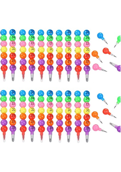 20 Adet Eğlenceli Emoji Yumurtlayan Kurşun Kalem - Karne Hediyesi – Öğrenciye Hediye Kalem Seti