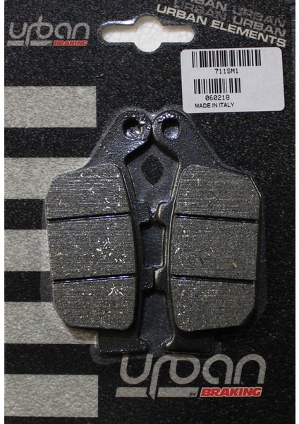 Yarı Metalik Arka Disk Balata 711SM1 - Honda Nc 700,750,YAMAHA Mt-07,mt-09