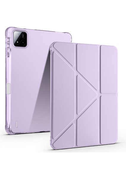 Xiaomi Pad 7 Pro Kılıf Tri Folding Standlı Kalem Bölmeli
