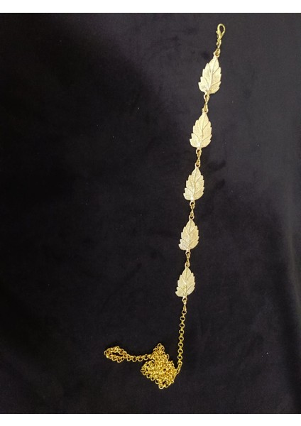 5'li Yaprak Detaylı Zincir Kemer, Kadın Kemeri, Ceket Kemeri, Gömlek Kemeri, Elbise Kemeri fiyatları