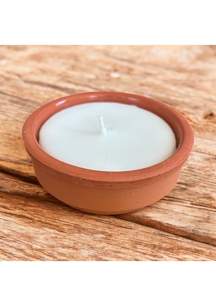 Kişiye Özel Yazılı Dekoratif Hediyelik Soya Mum(Wax) Kil Kapta %100 Doğal Soya Mum , El Yapımı fiyatları